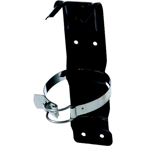 Black Steel Wall Mount Fire Extinguisher Mounting Bracket 2 Count K2898