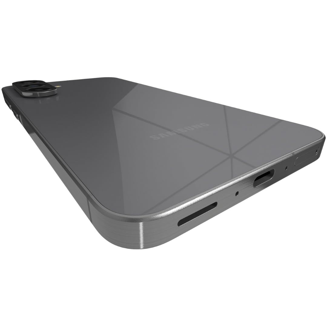 5G Smartphone 256GB 8GB Dual SIM 6.7" 120Hz AMOLED Water Resistant Android 15 Unlocked Graphite U485172