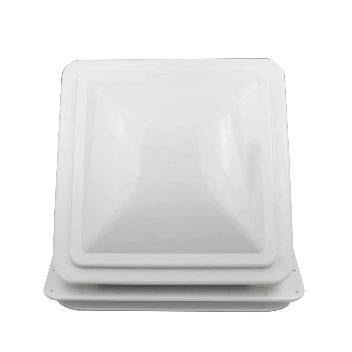 14" RV Roof Vent with 12V Fan, White W75634