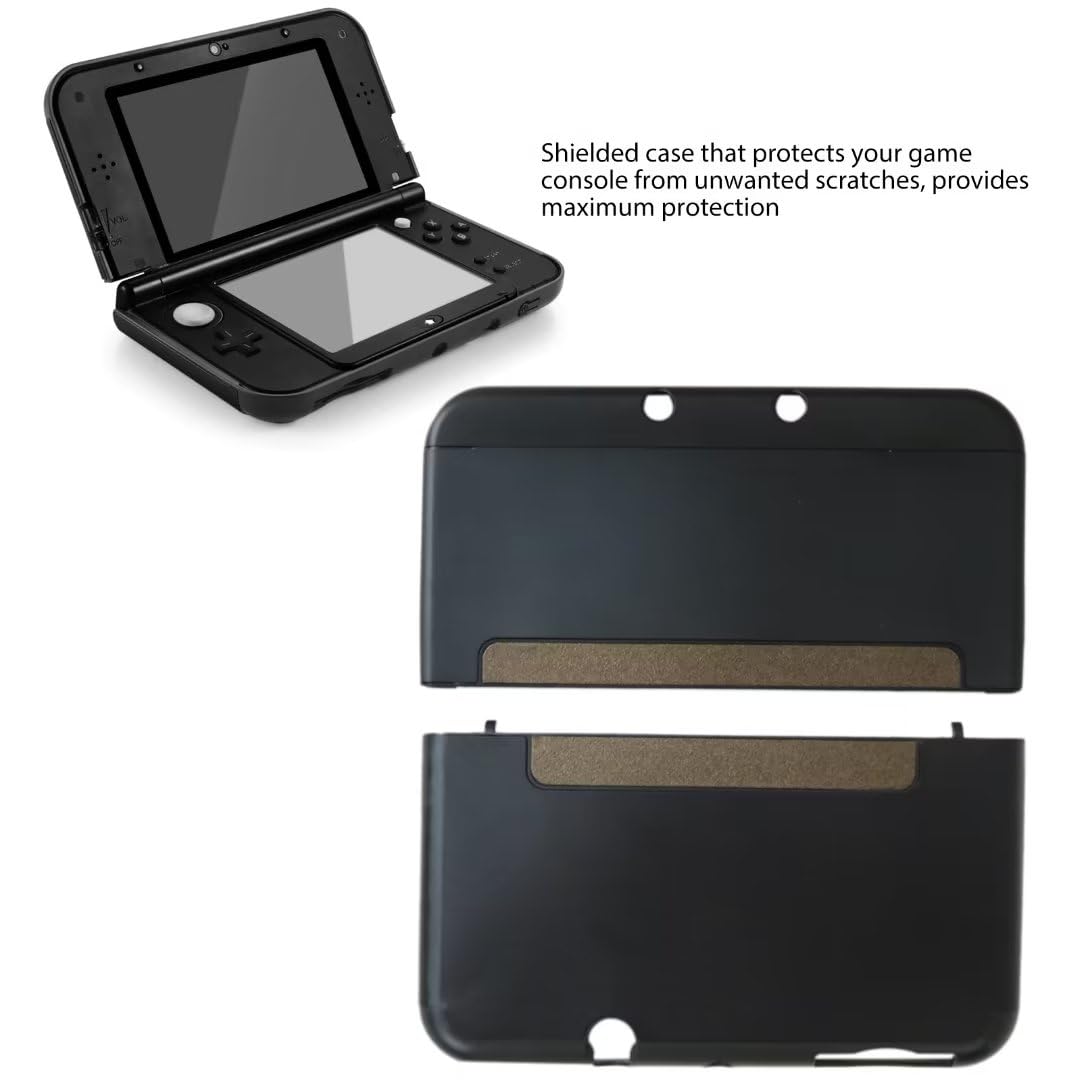Hard Shell Case for New Nintendo 3DS LL XL 2015 Version - Black X482