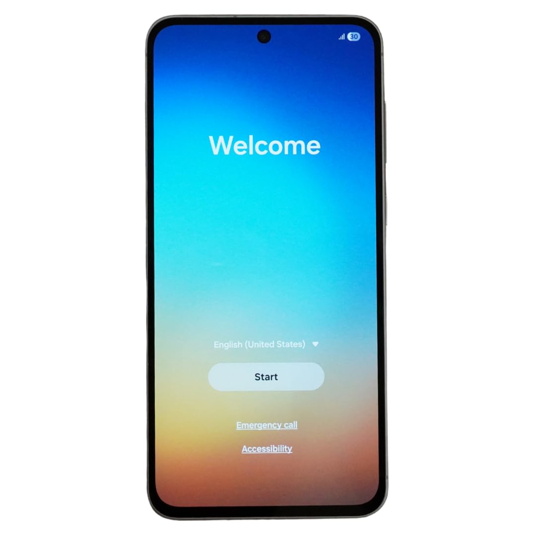 5G Smartphone 256GB 8GB Dual SIM 6.7" 120Hz AMOLED Water Resistant Android 15 Unlocked Graphite U485172