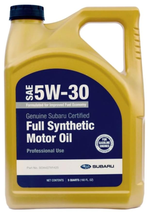 Synthetic 5W-30 Motor Oil 5 Quart Bottle W1891