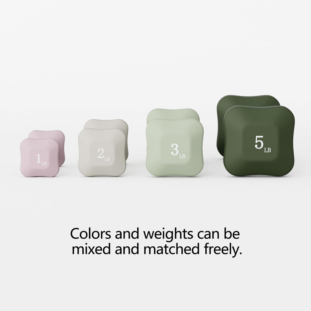 Neoprene-Coated Dumbbells Set of Two R126