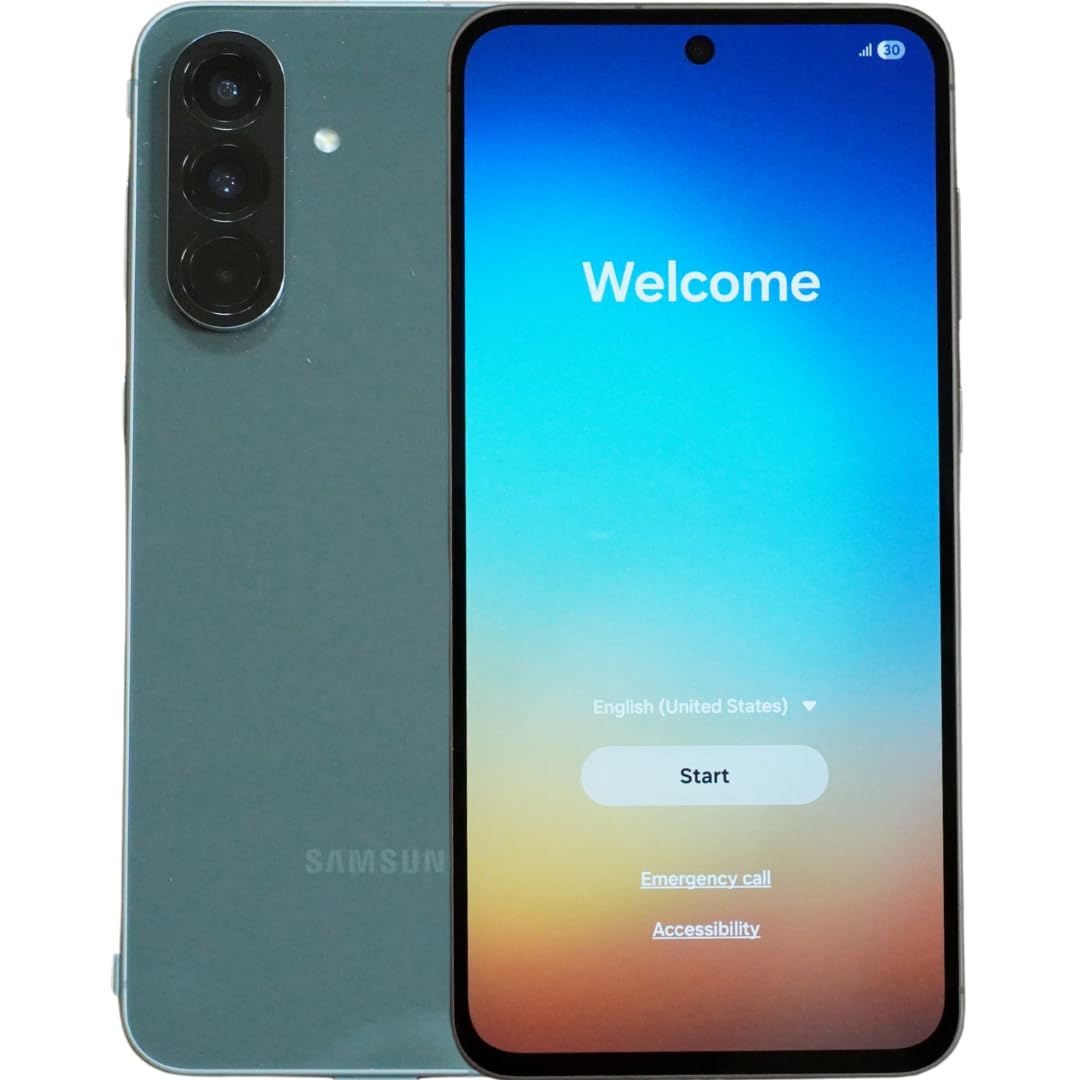 5G Smartphone 256GB 8GB Dual SIM 6.7" 120Hz AMOLED Water Resistant Android 15 Unlocked Graphite U485172