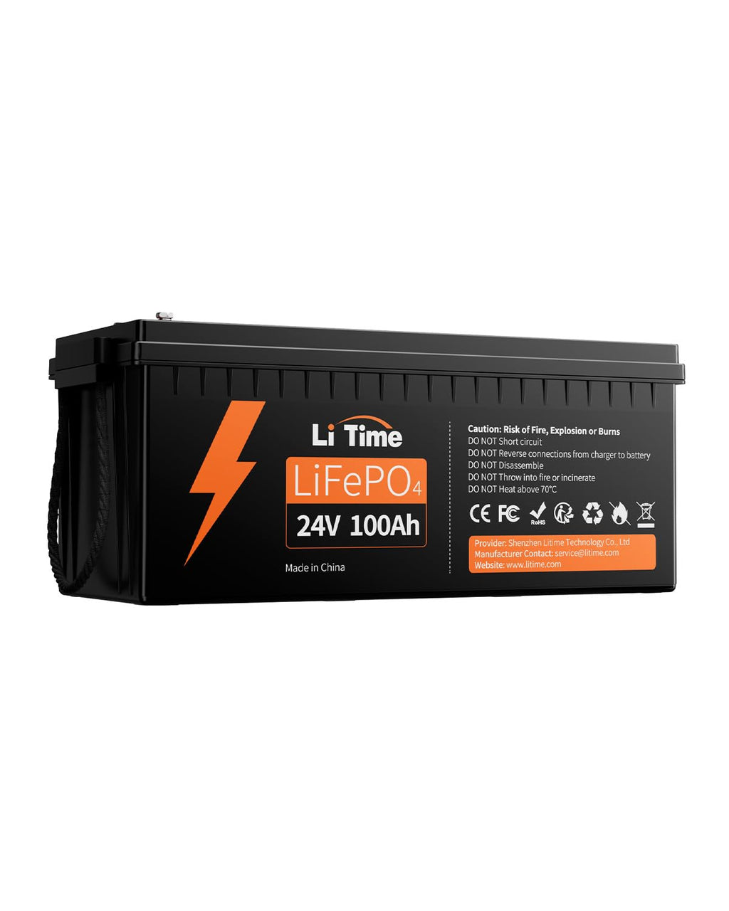 24V 100Ah LiFePO4 Lithium Battery Z732