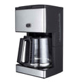 1.8L Stainless Steel Drip Coffee Machine Black Q345486