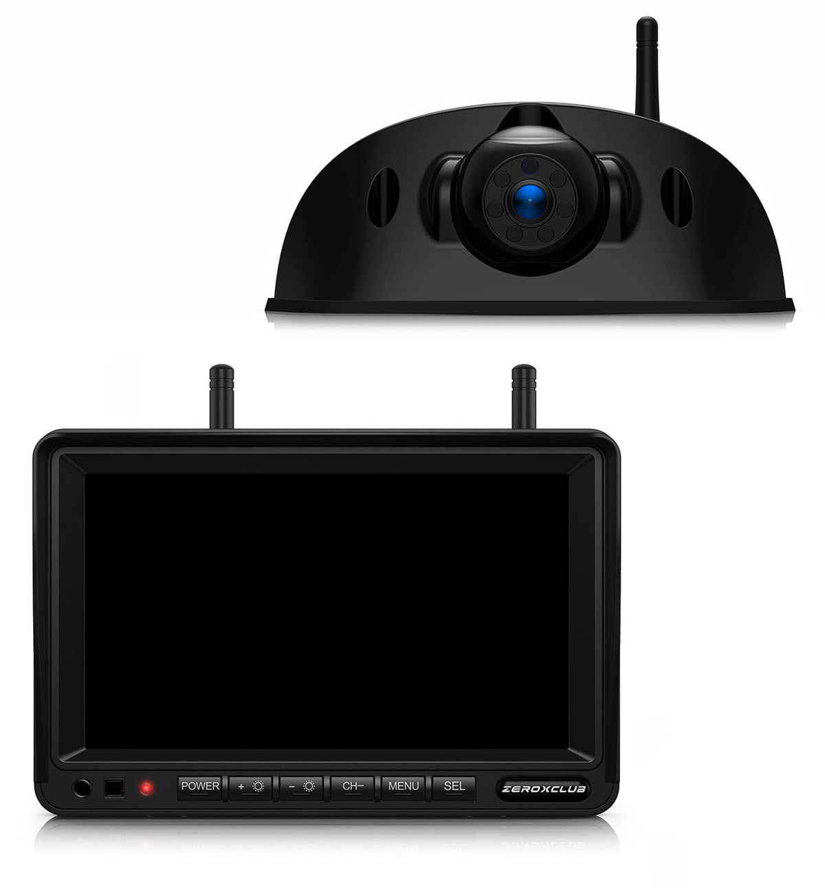 1080P 7" Wireless RV Backup Camera System with DVR Monitor O112349