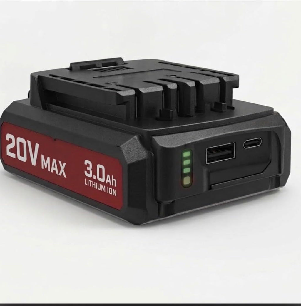 20V Max 2.0Ah Lithium-Ion Battery Pack with Dual USB Ports N9438