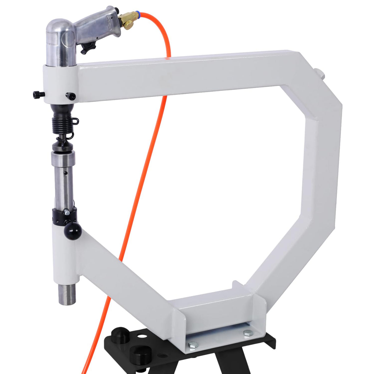 Pneumatic Planishing Hammer with Steel Frame Stand and Foot Pedal D361844