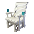 Heavy Duty 600 Lb High Back Glider Chair with Cupholders P26793