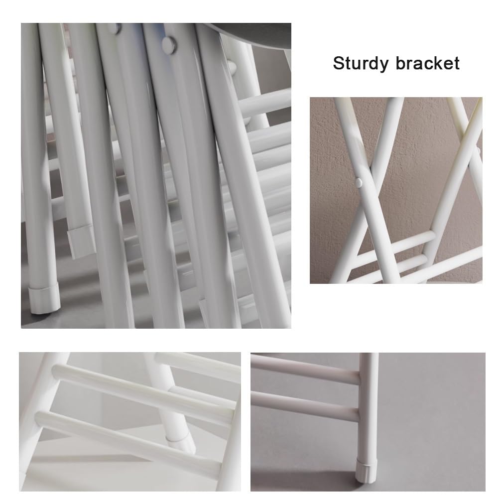 Round Padded Folding Stool Q8494
