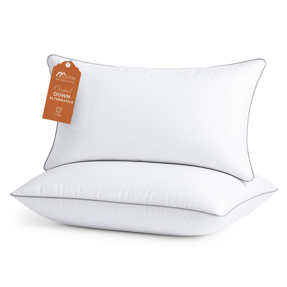 King Size Down Alternative Pillows Set of 2 W667