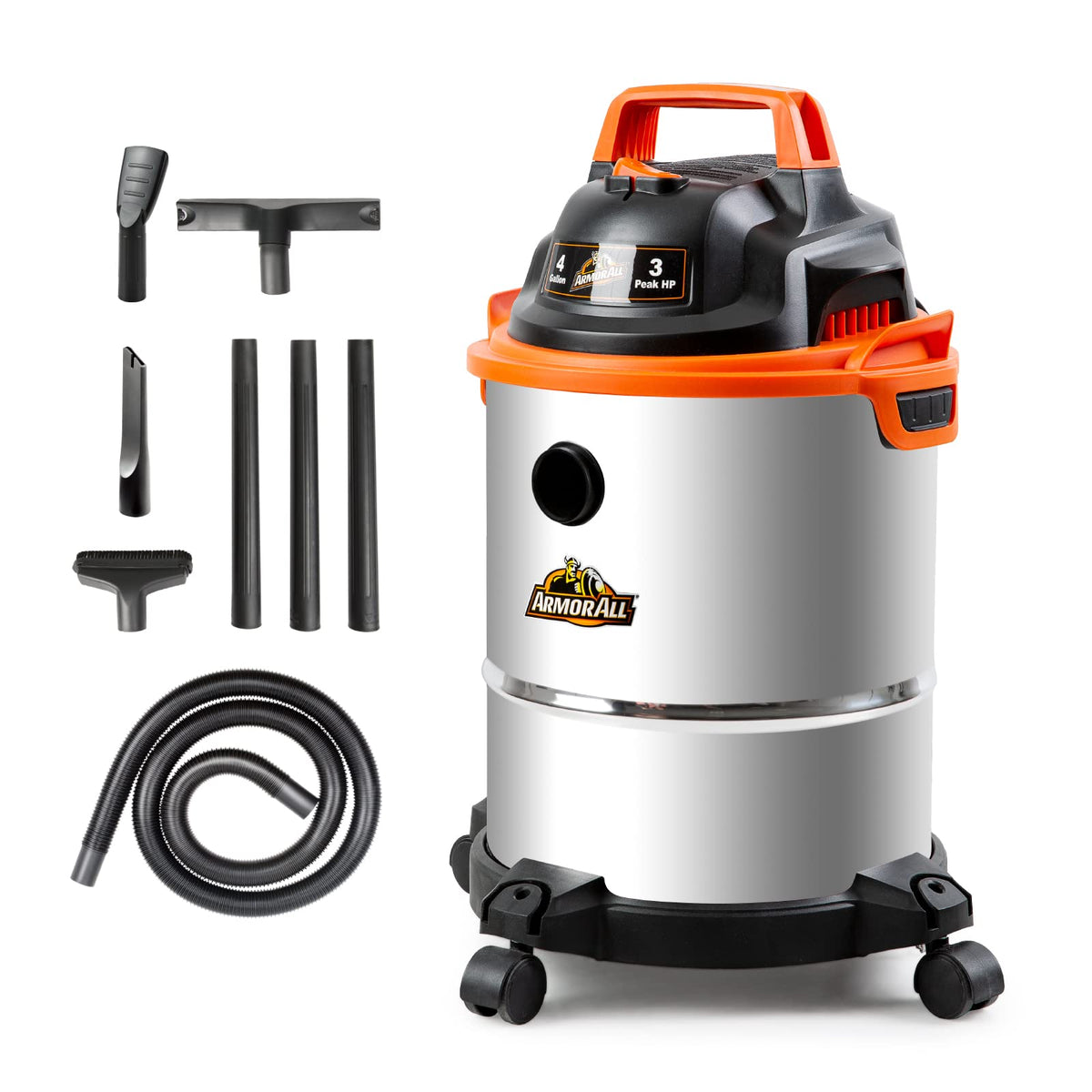 4 Gallon Stainless Steel Wet/Dry Vacuum O774846