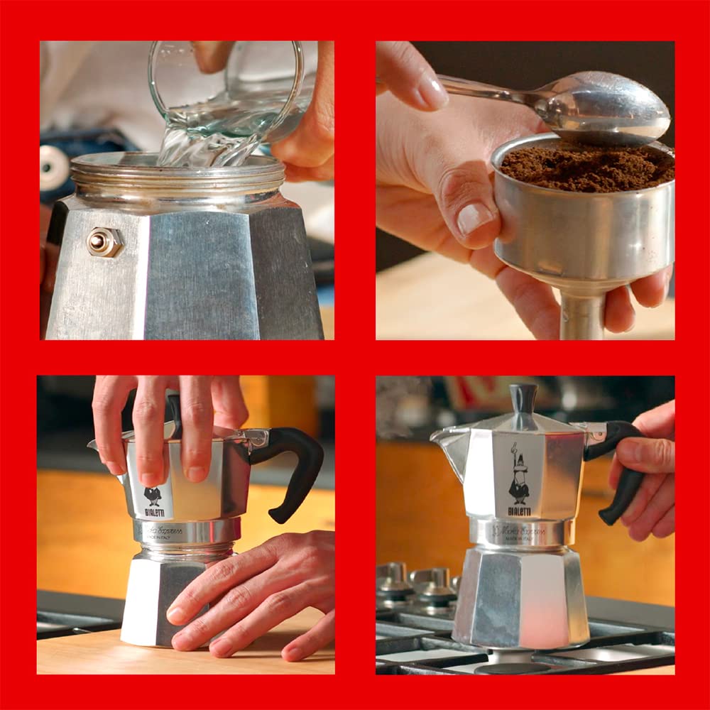 Stovetop Espresso Maker 6 Cups Y731
