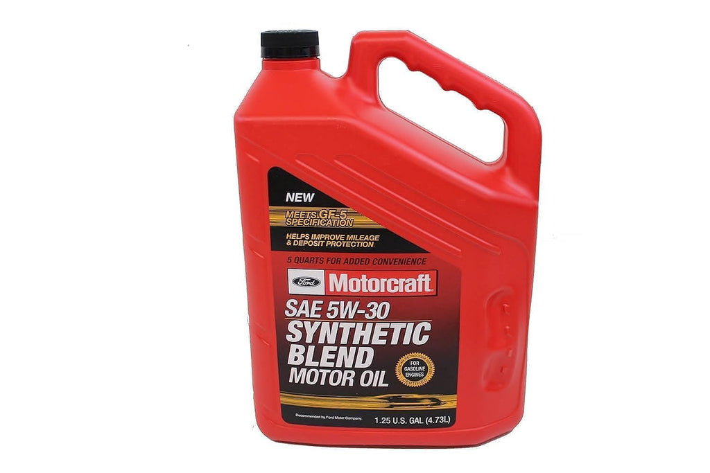 SAE 5W-30 Synthetic Blend Motor Oil 5 Quart Q31176