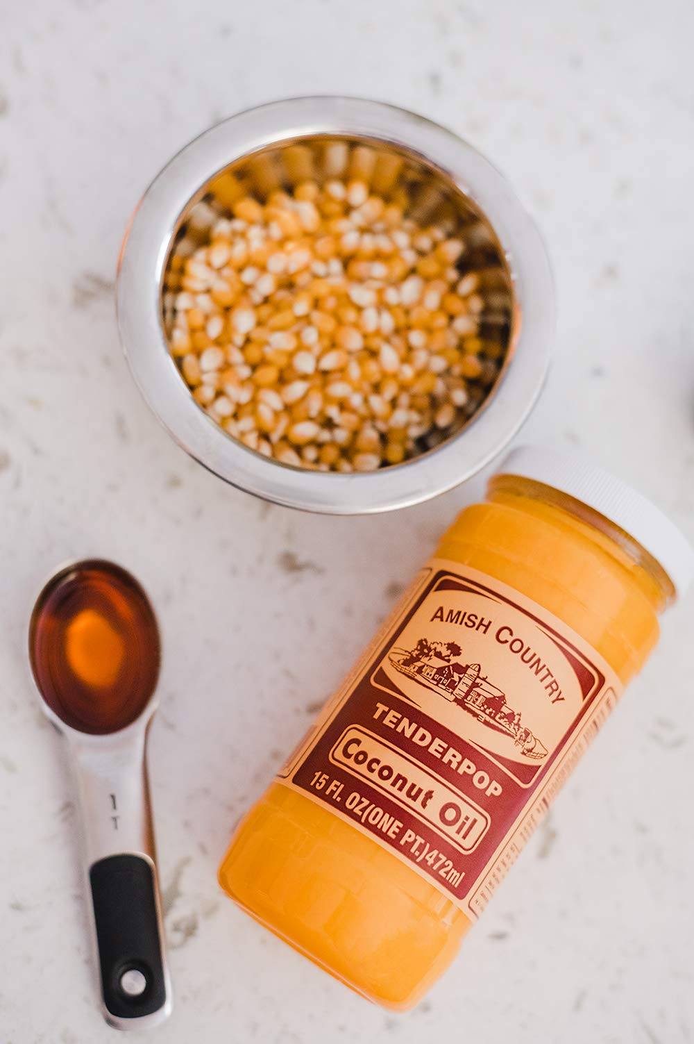Coconut Oil and Buttery Popcorn Topping M96006