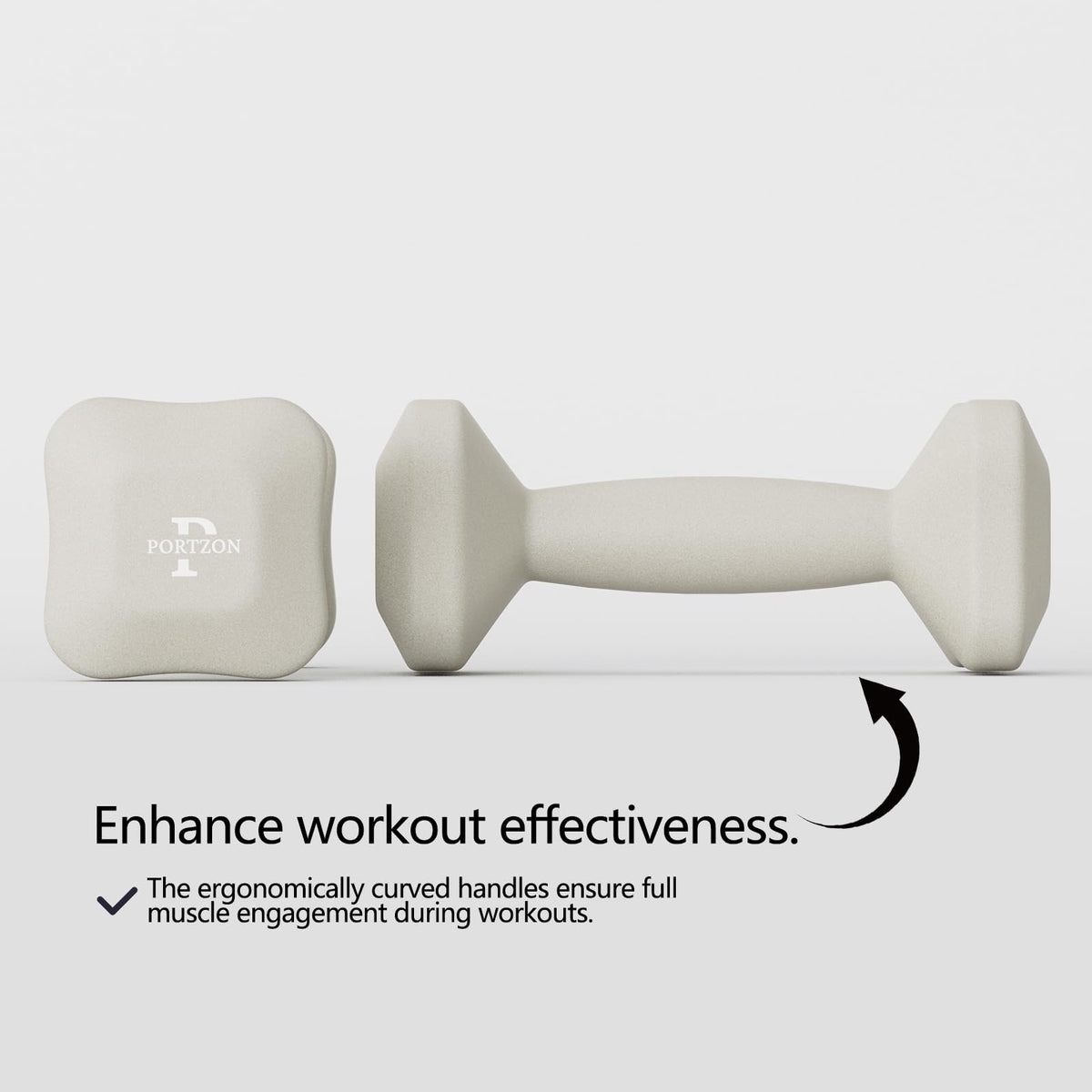 Neoprene-Coated Dumbbells Set of Two R126