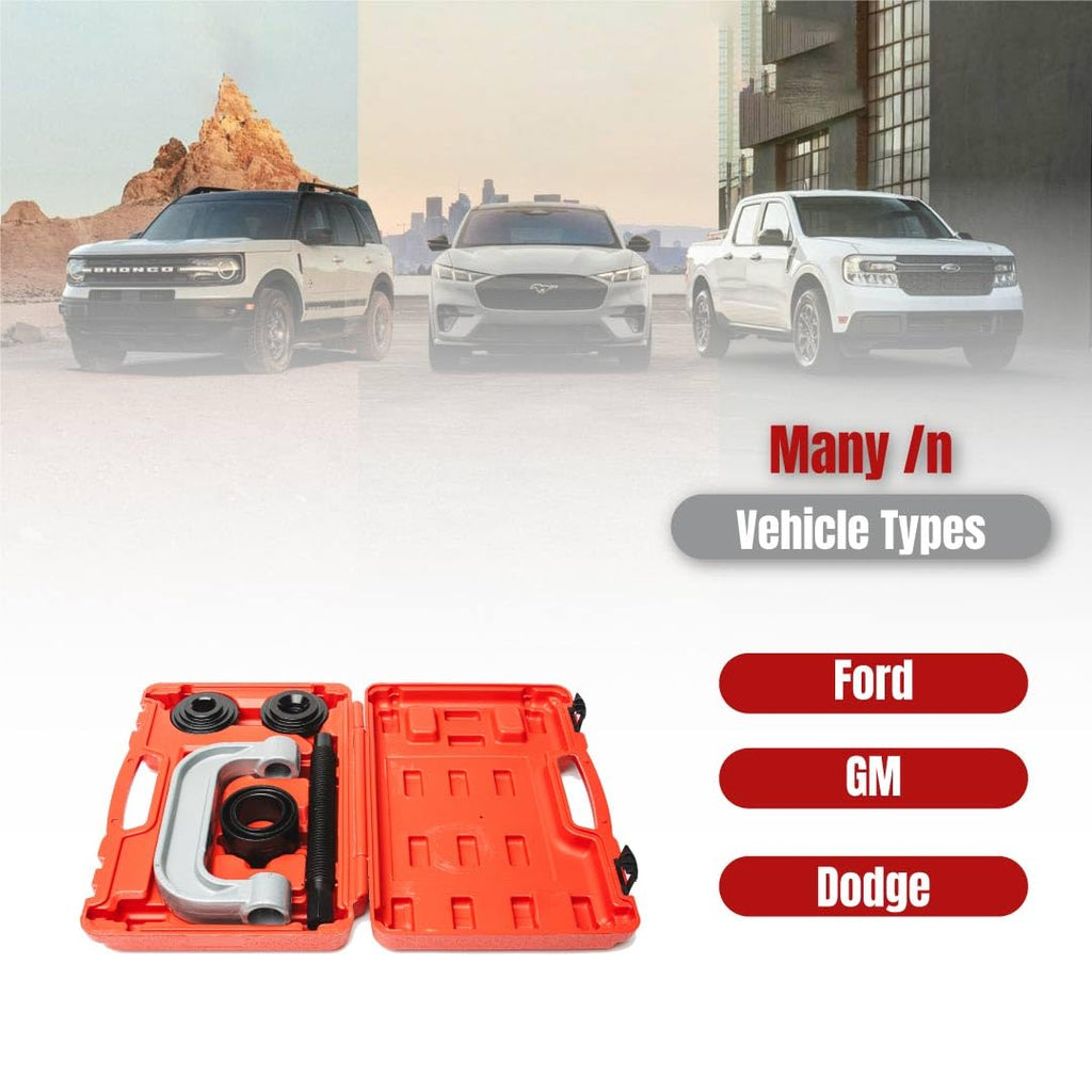 Forged Ball Joint Press Kit with Case W984373