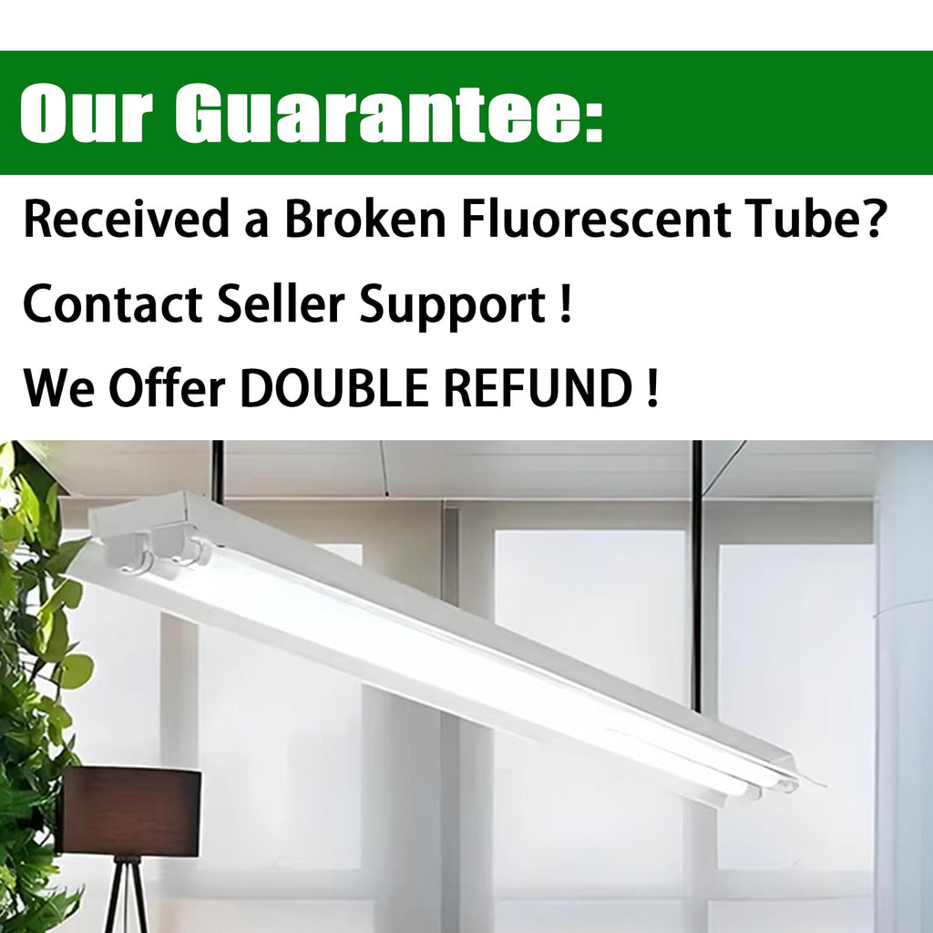 20 Watt Soft Warm White T12 Fluorescent Tube Light Bulb 24 Inch 4 Count I779
