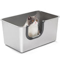 XXL High Sided Stainless Steel Litter Box X998078