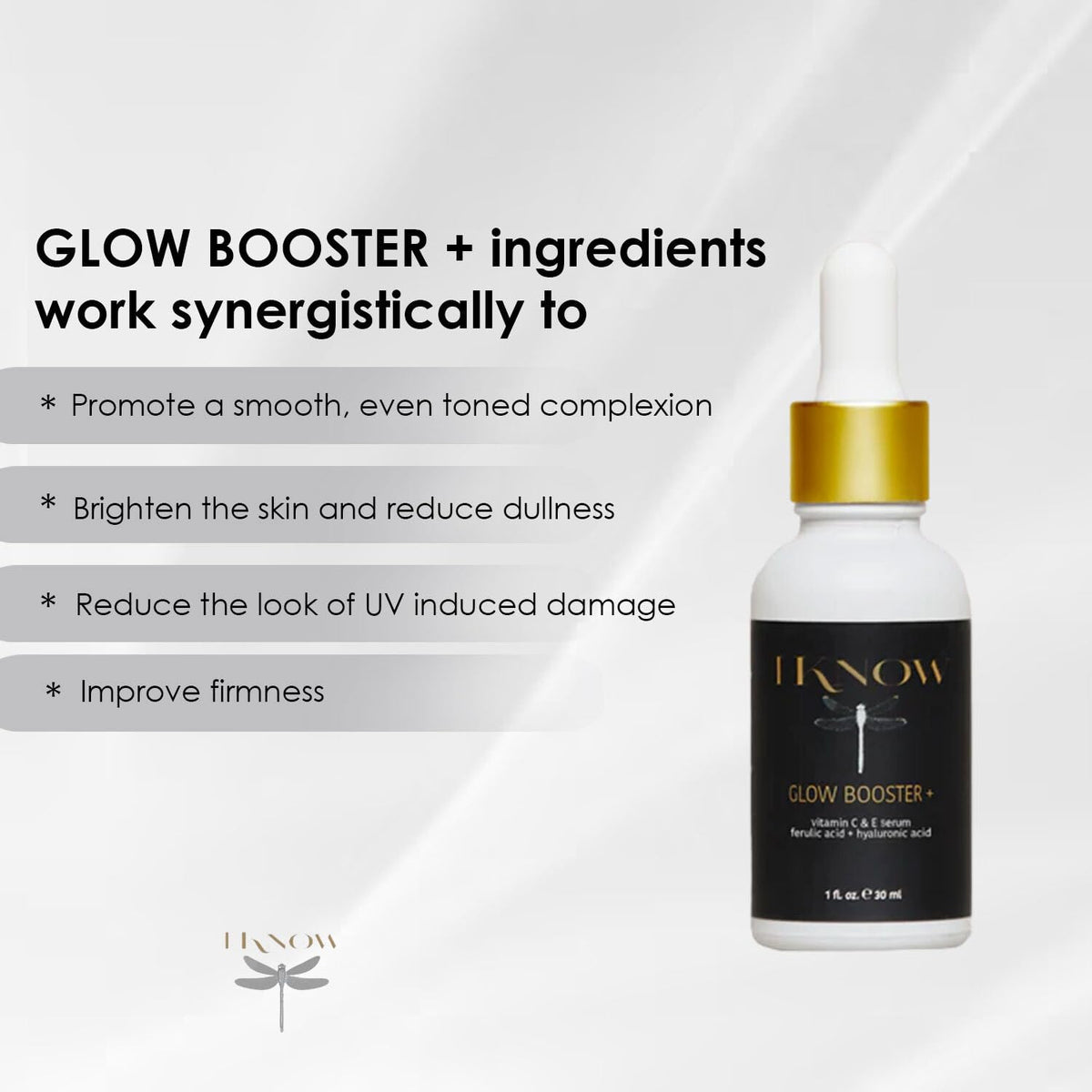 Vitamin C and E Hyaluronic Acid Facial Serum 1 oz T7864