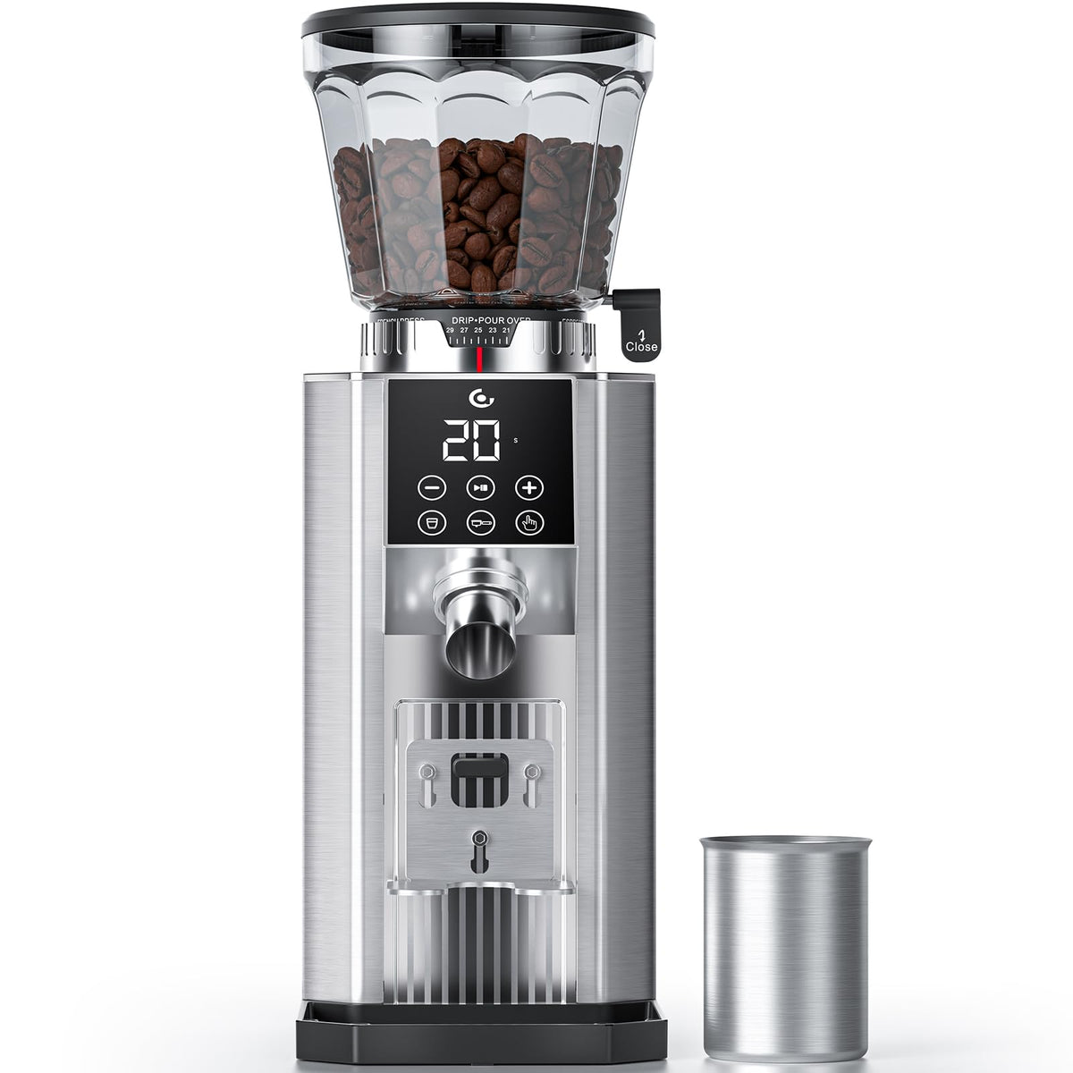 Conical Burr Coffee Grinder with 45 Grind Settings T803