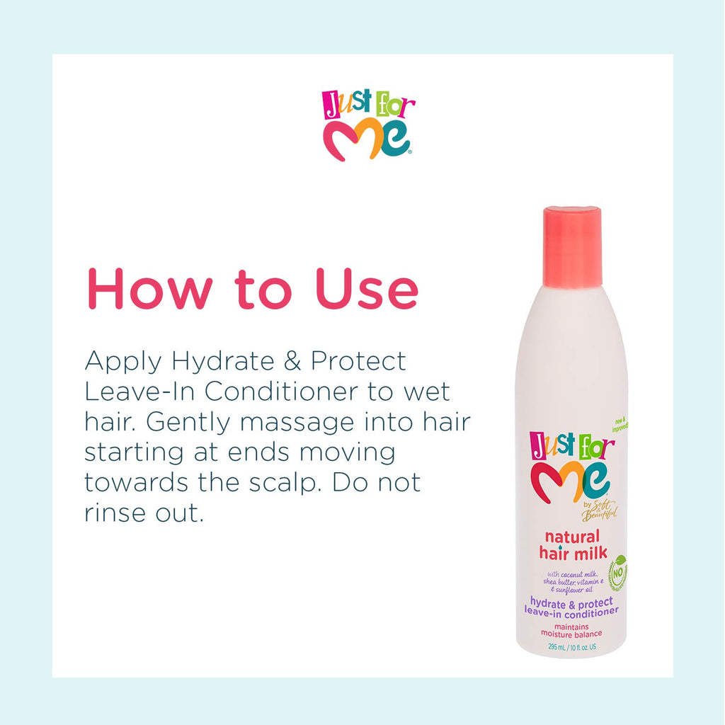 Leave-In Conditioner with Coconut Milk, Shea Butter & Vitamin E, 10 Ounce F815