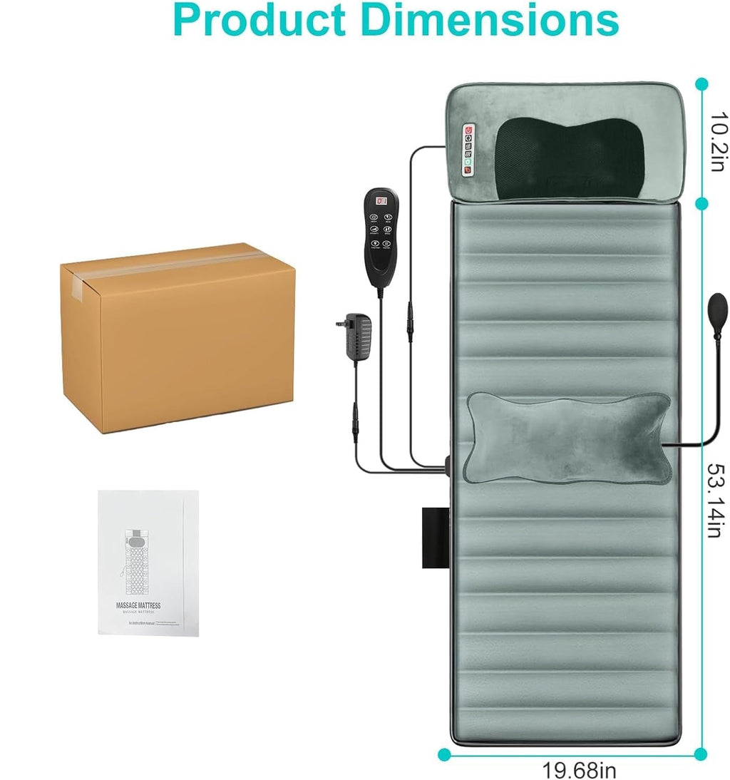 Full Body Massage Mat with Heat D284418