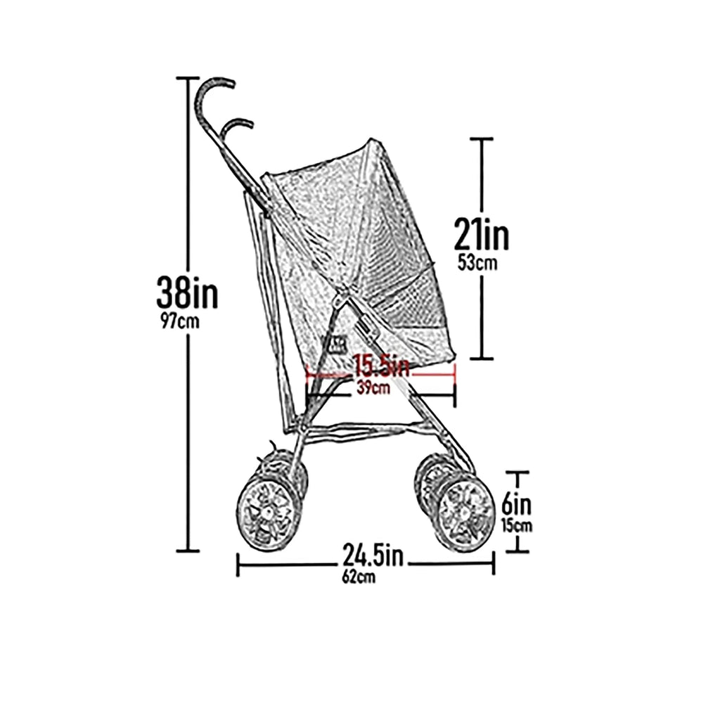 Pet Gear Travel Lite Plus Stroller M228