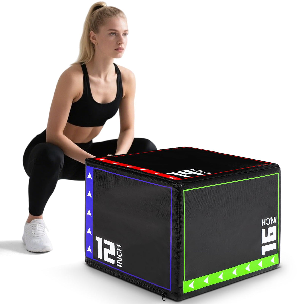 3 in 1 Foam Plyometric Jump Box V4223