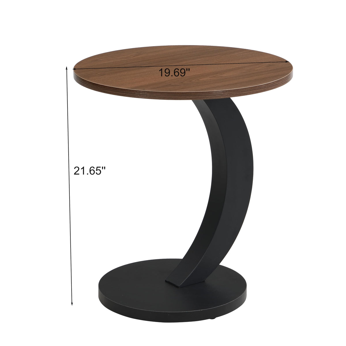 Black Walnut Coffee Table Set of 2 E3453