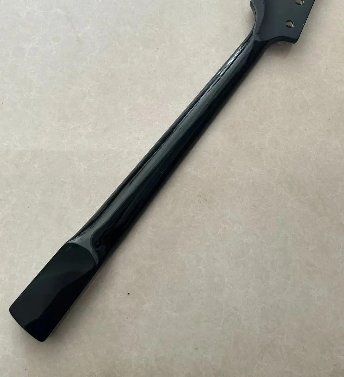 30 Inch Fretless Bass Neck Gloss Black Maple Rosewood Fretboard K232