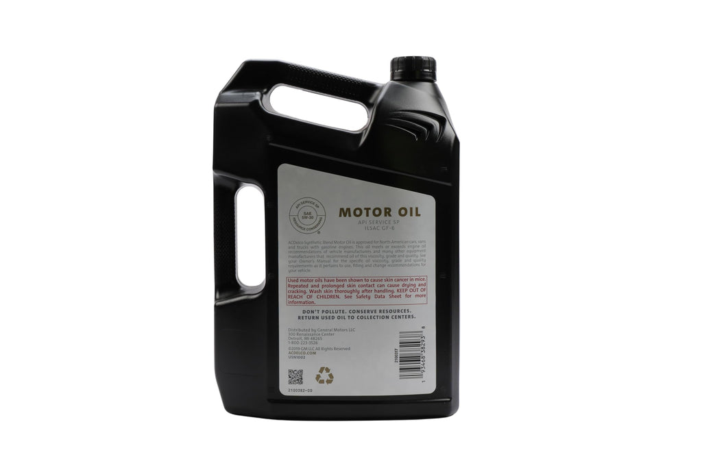 Synthetic Blend 5W-30 Motor Oil - 5 qt U1105