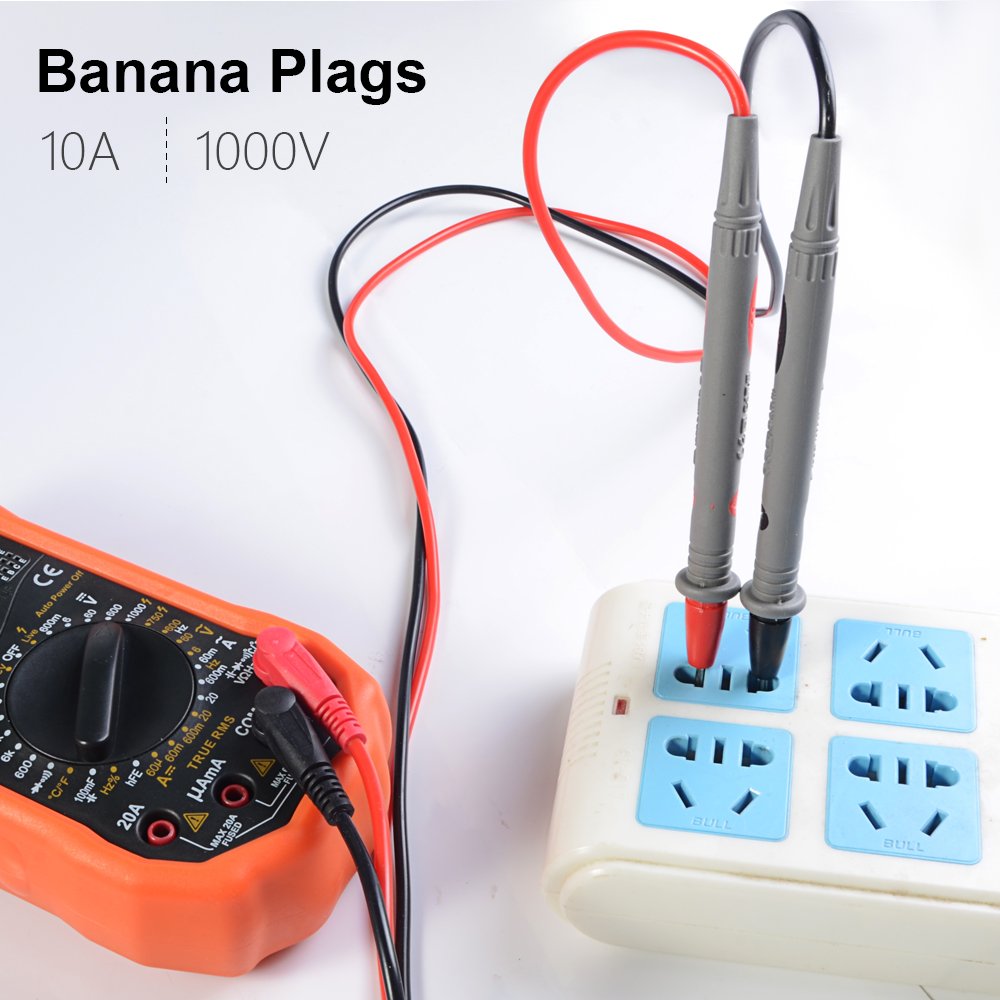 Multimeter Test Leads Set with Alligator Clips K6799