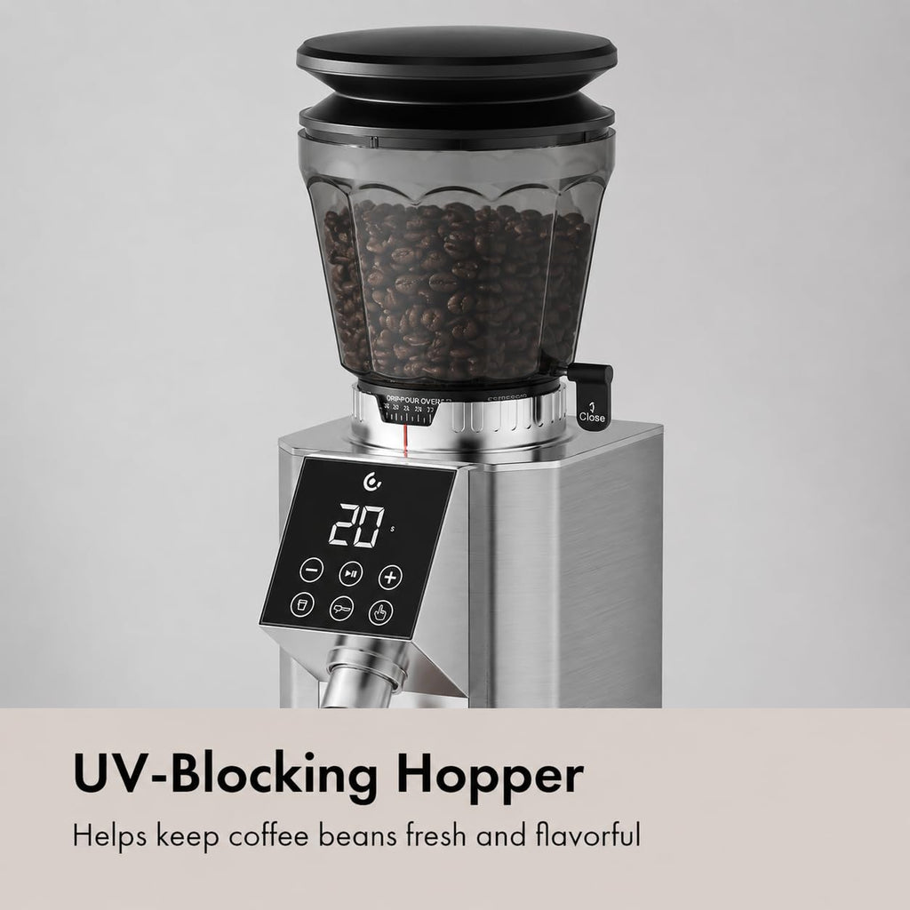 Conical Burr Coffee Grinder with 45 Grind Settings T803