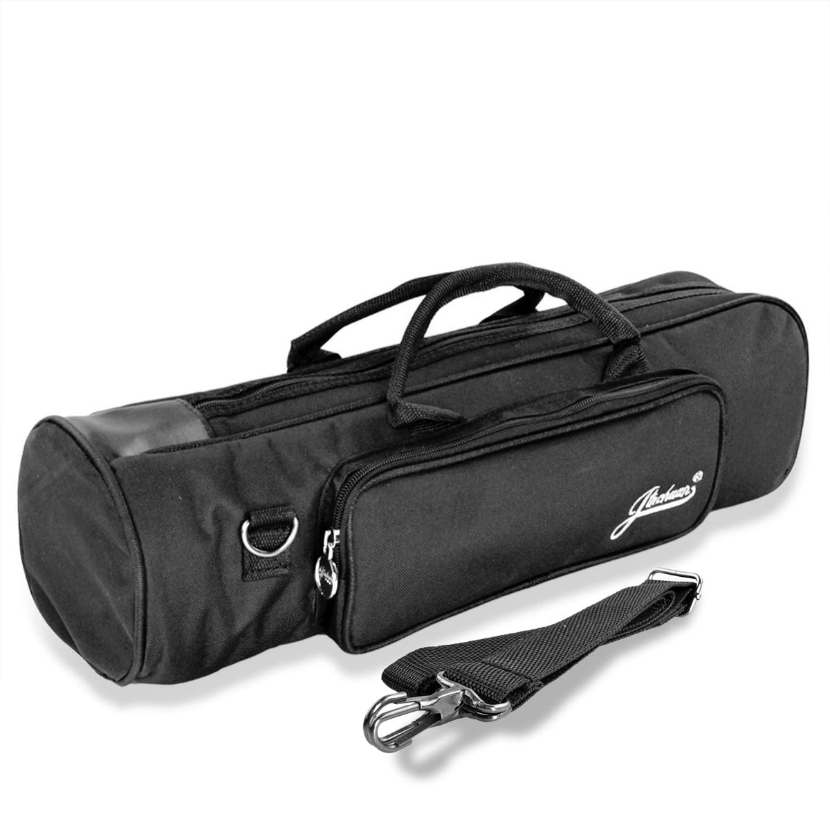 Cotton Padded Black Trumpet Bag with Adjustable Shoulder Strap Z6624
