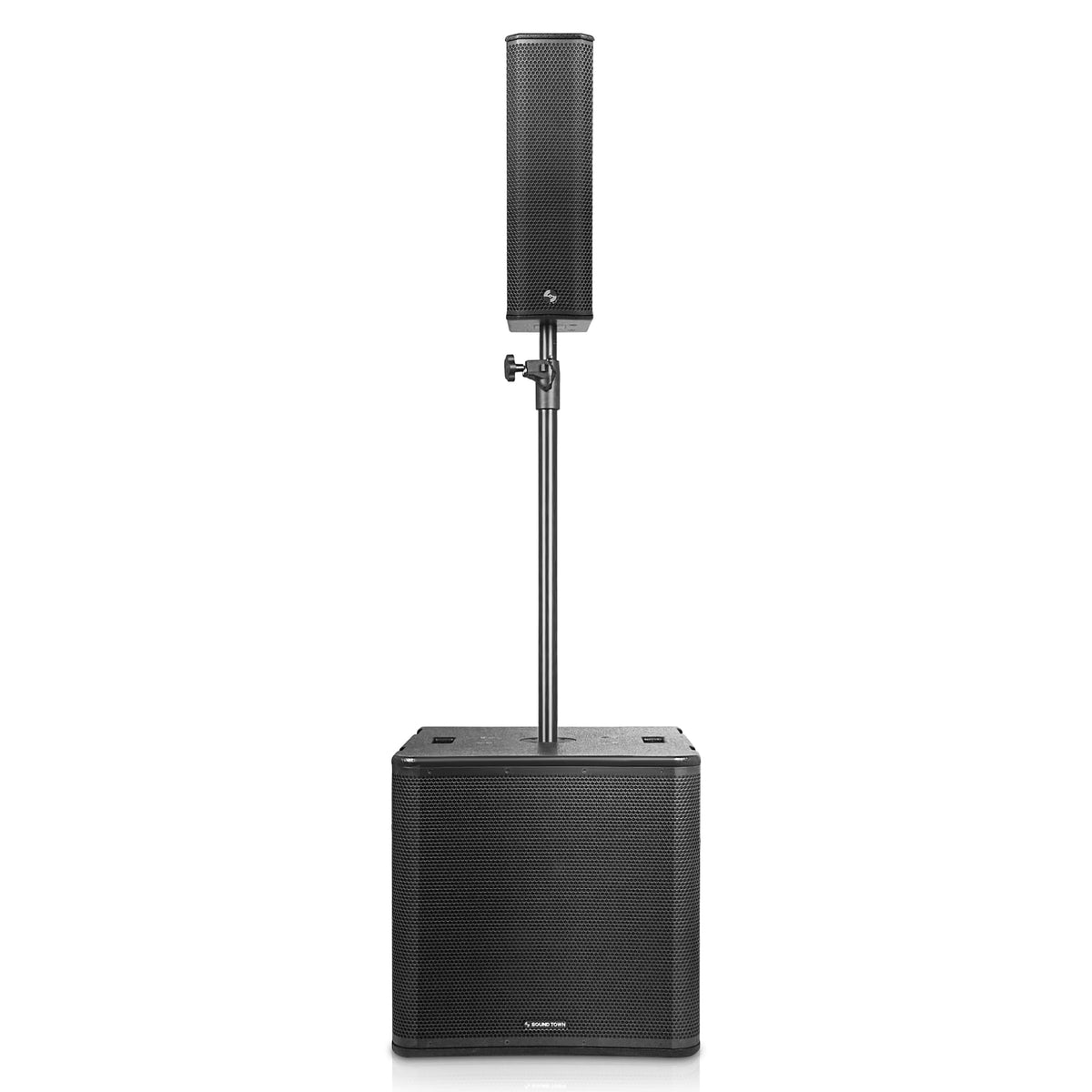 Powered PA System with 18" Subwoofer and Column Array Loudspeaker F8499