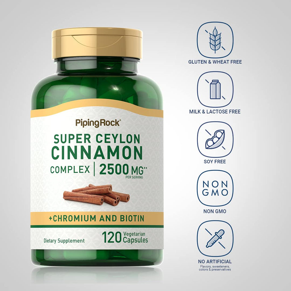 Ceylon Cinnamon Capsules 120 Pills D612