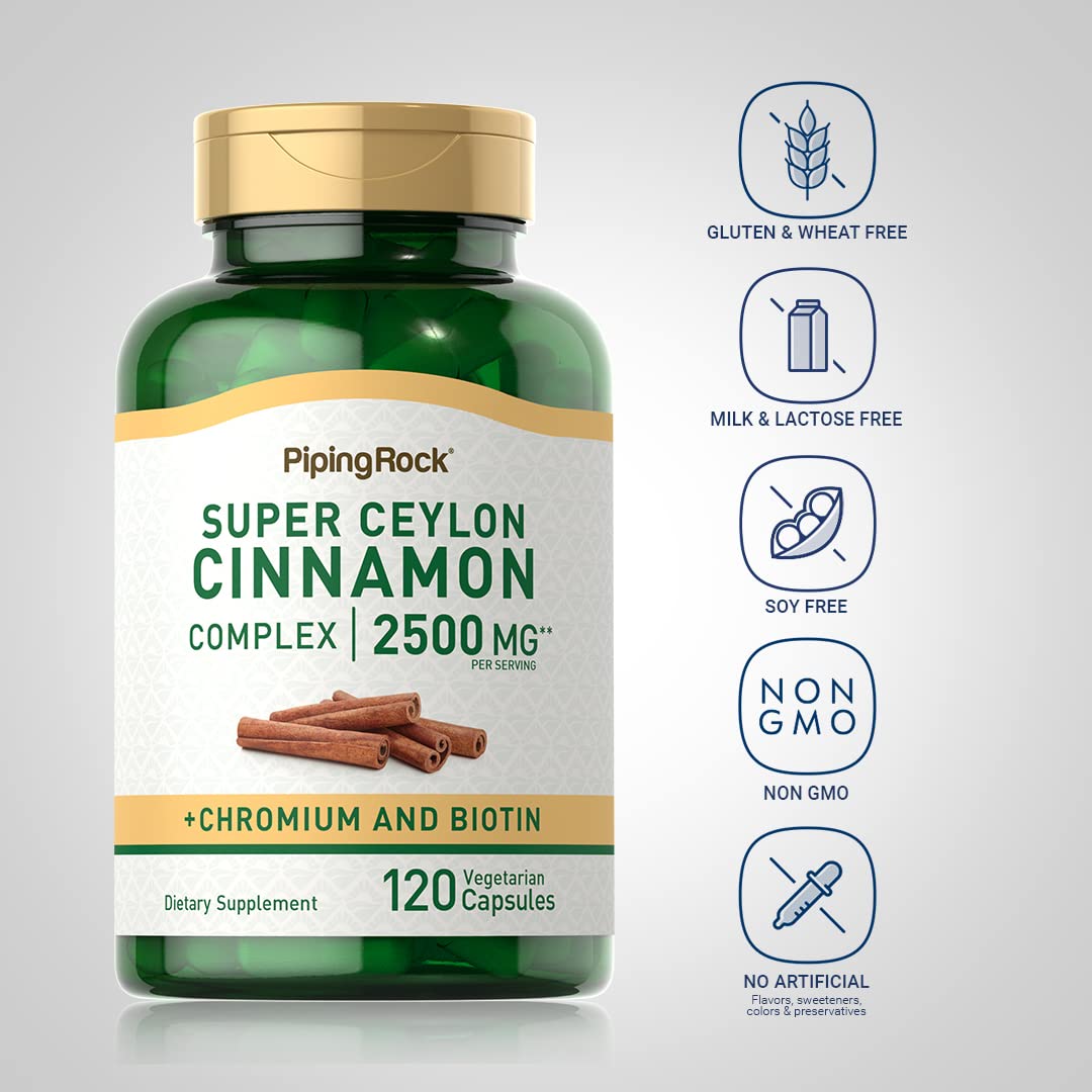 Ceylon Cinnamon Capsules 120 Pills D612