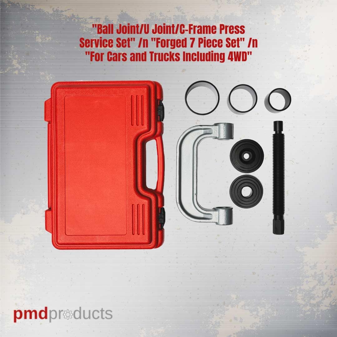 Forged Ball Joint Press Kit with Case W984373