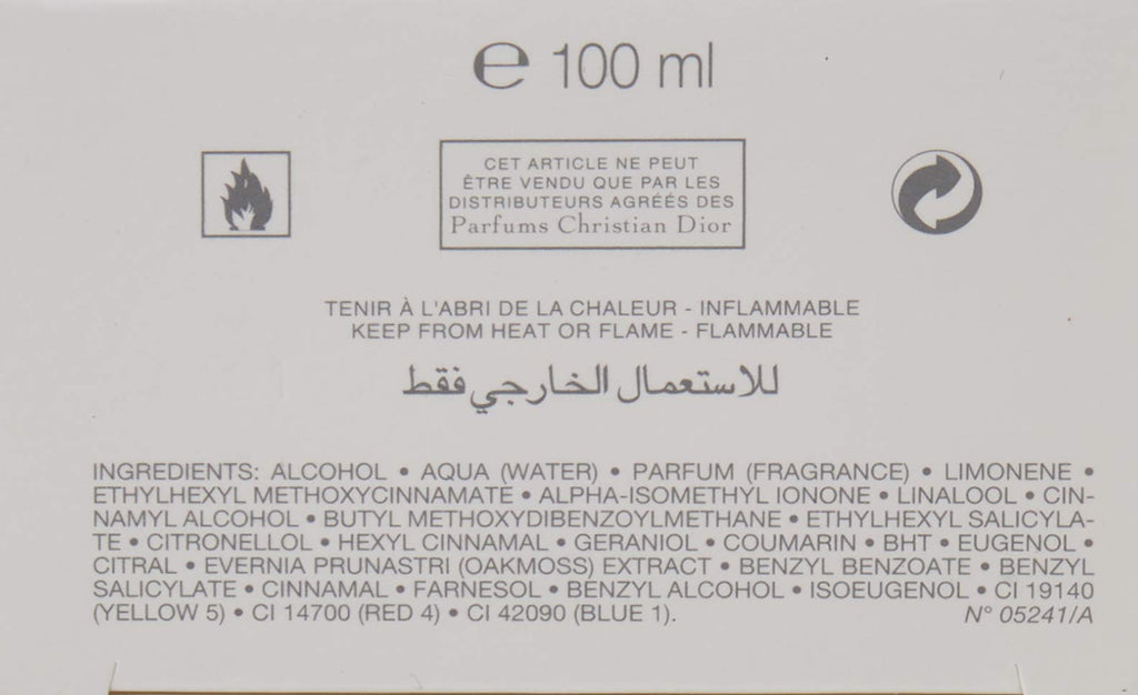 Eau de Toilette Spray, 3.4 Ounce J227