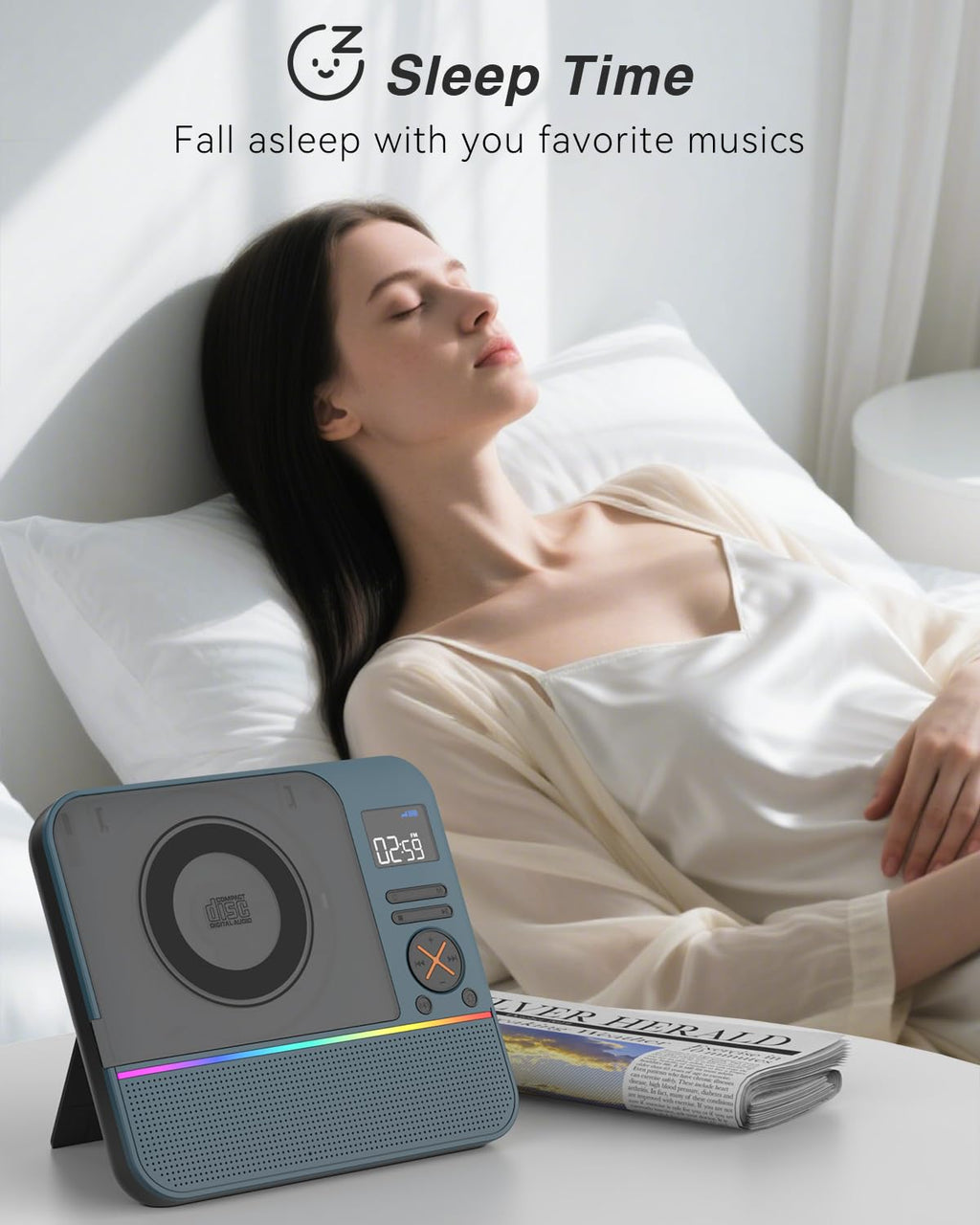 Portable CD Player with Bluetooth R427280