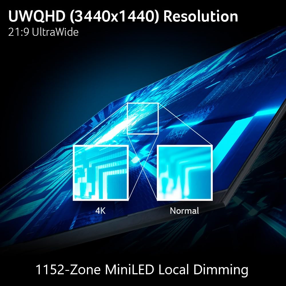 34in WQHD Curved 200Hz Gaming Monitor J83897