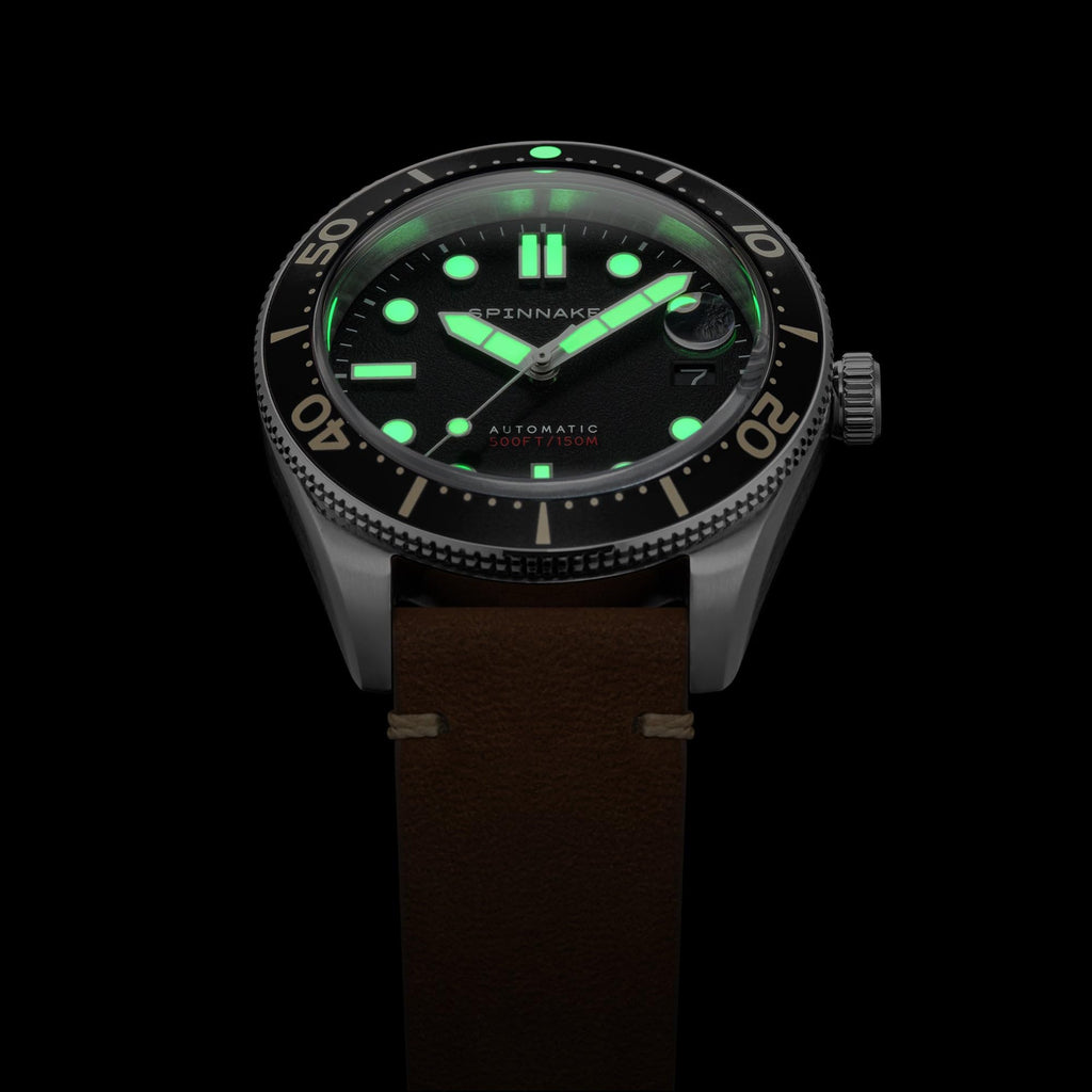 Men's Automatic Dive Watch 40mm Stainless Steel 150m R323