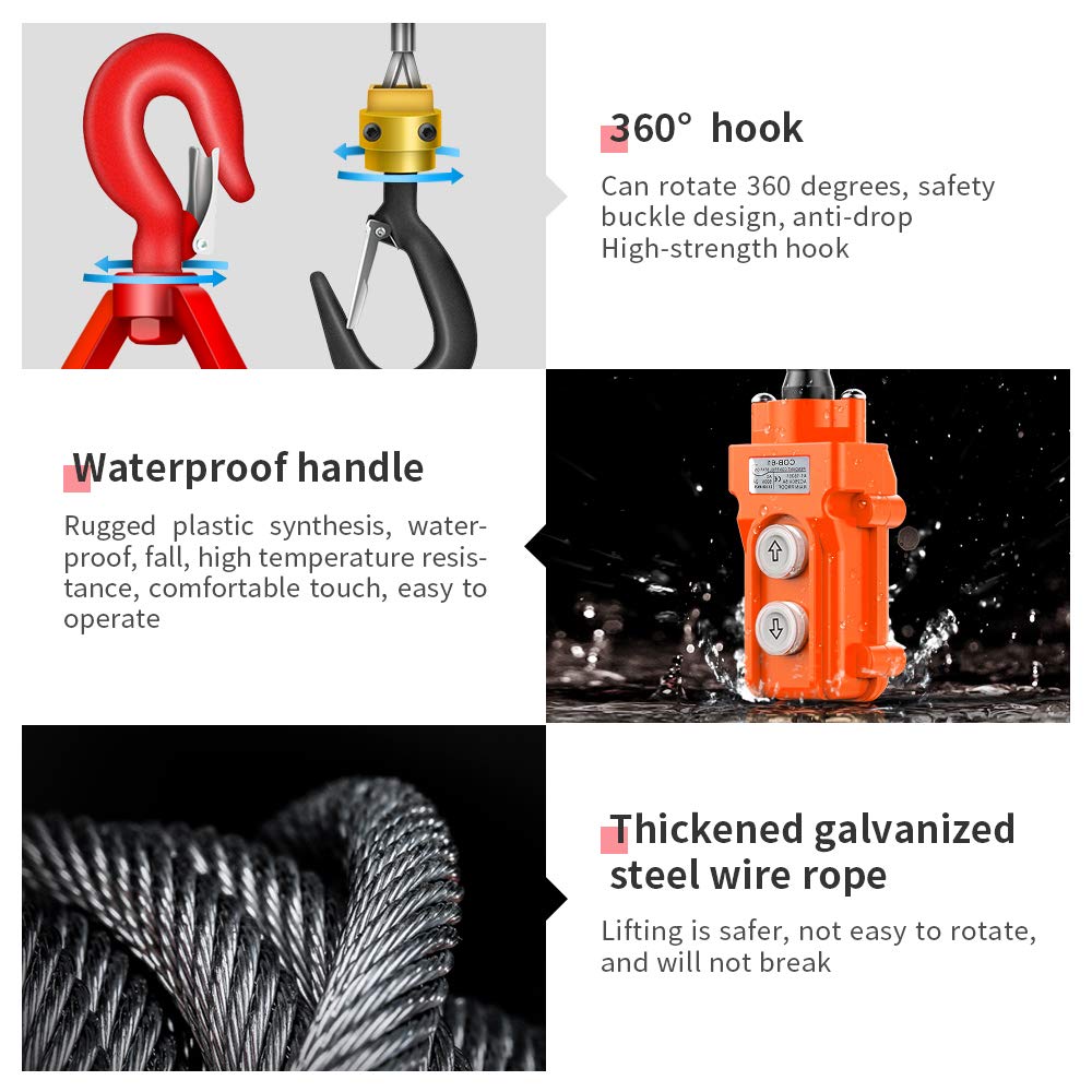 3 in 1 Electric Hoist Winch M851755