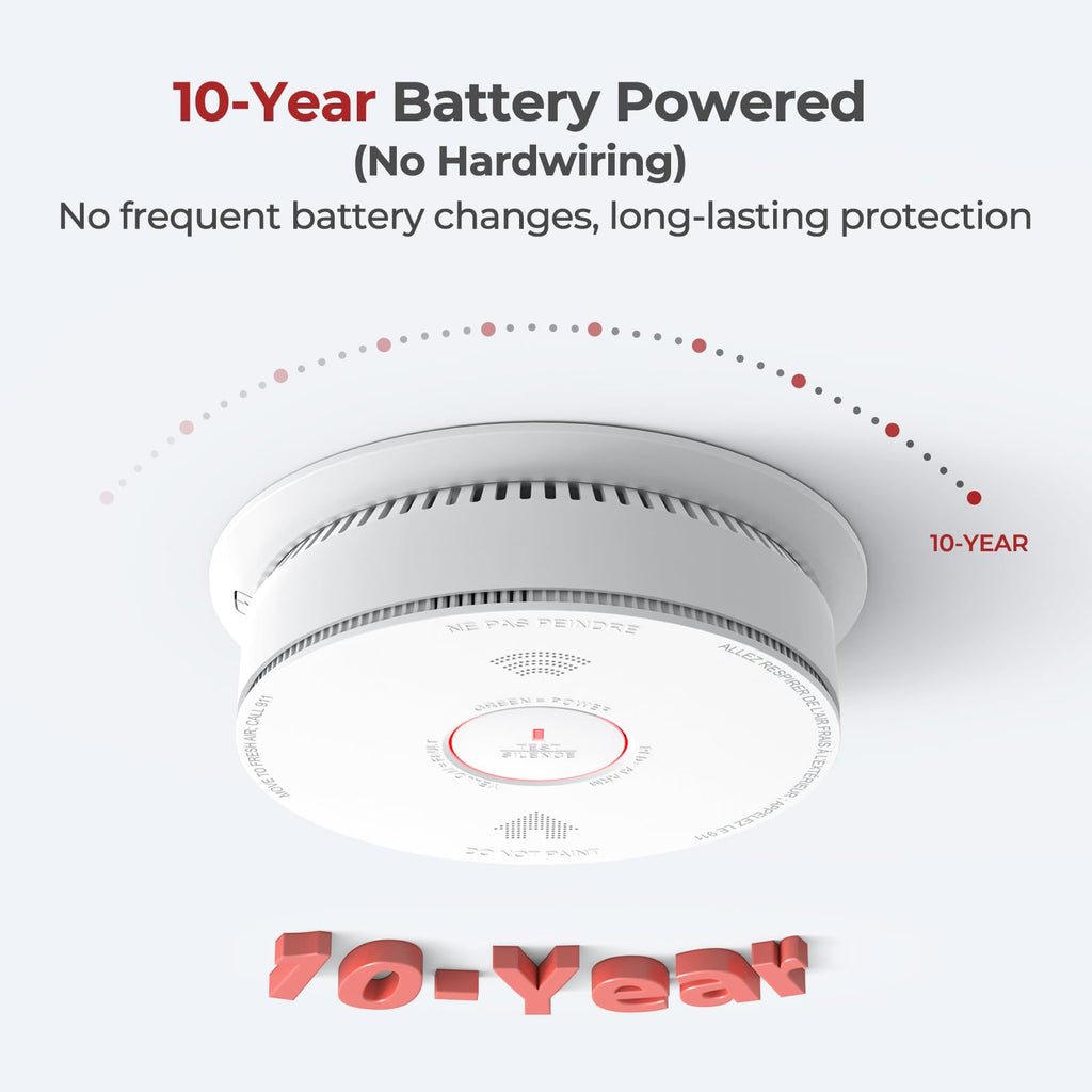 Smoke and Carbon Monoxide Detector Combo 1 Pack K858