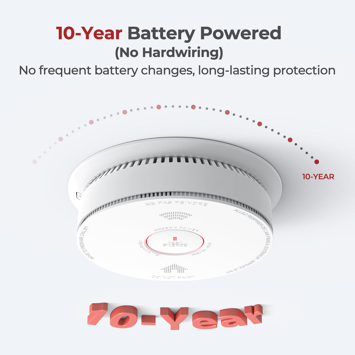 Smoke and Carbon Monoxide Detector Combo 1 Pack K858
