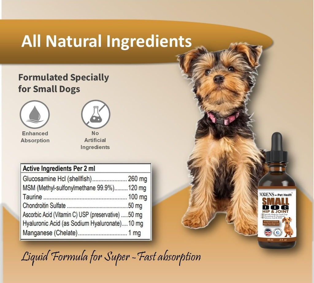 Natural Glucosamine for Cats and Small Dogs O153820