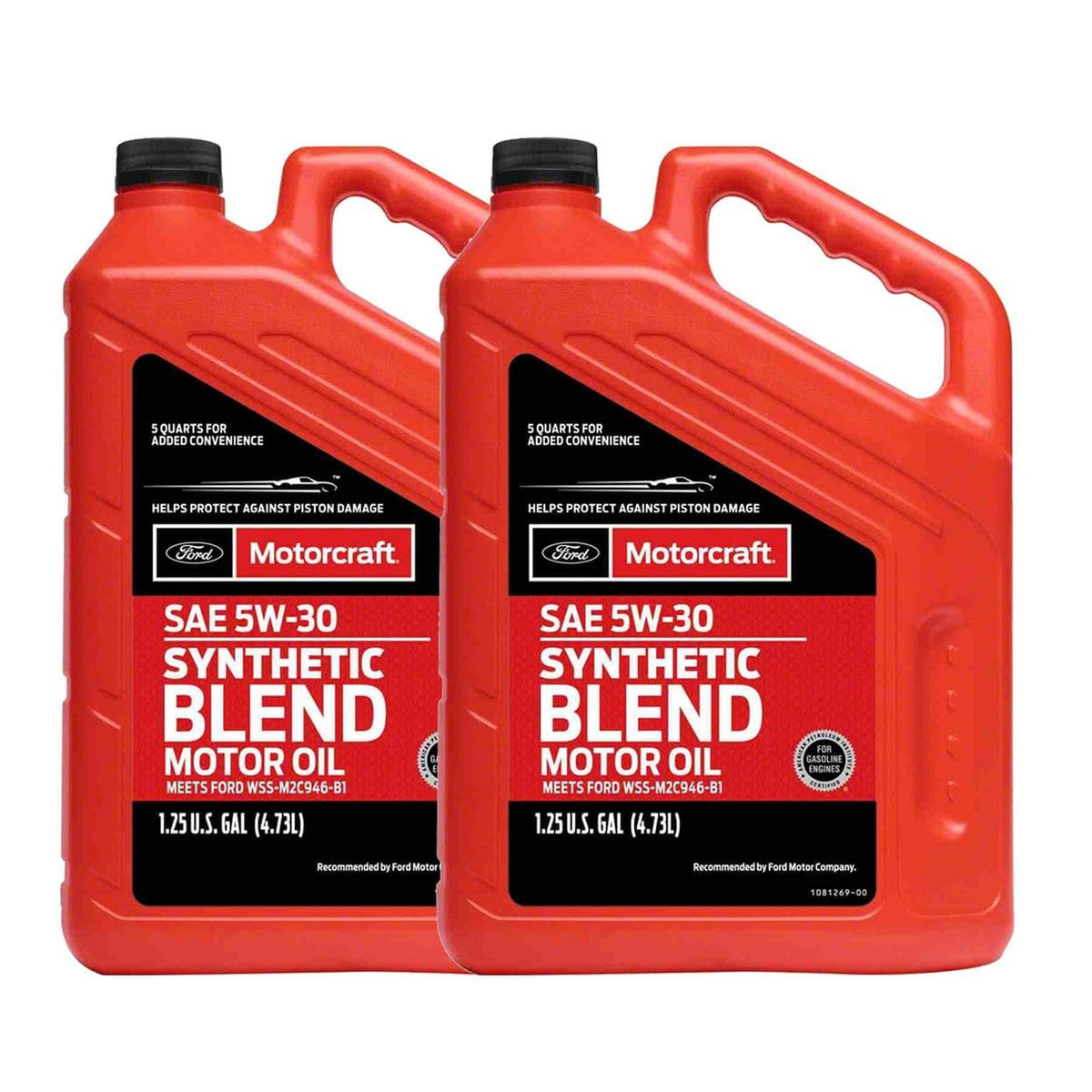 SAE 5W-30 Synthetic Blend Motor Oil 10 Quart B51288