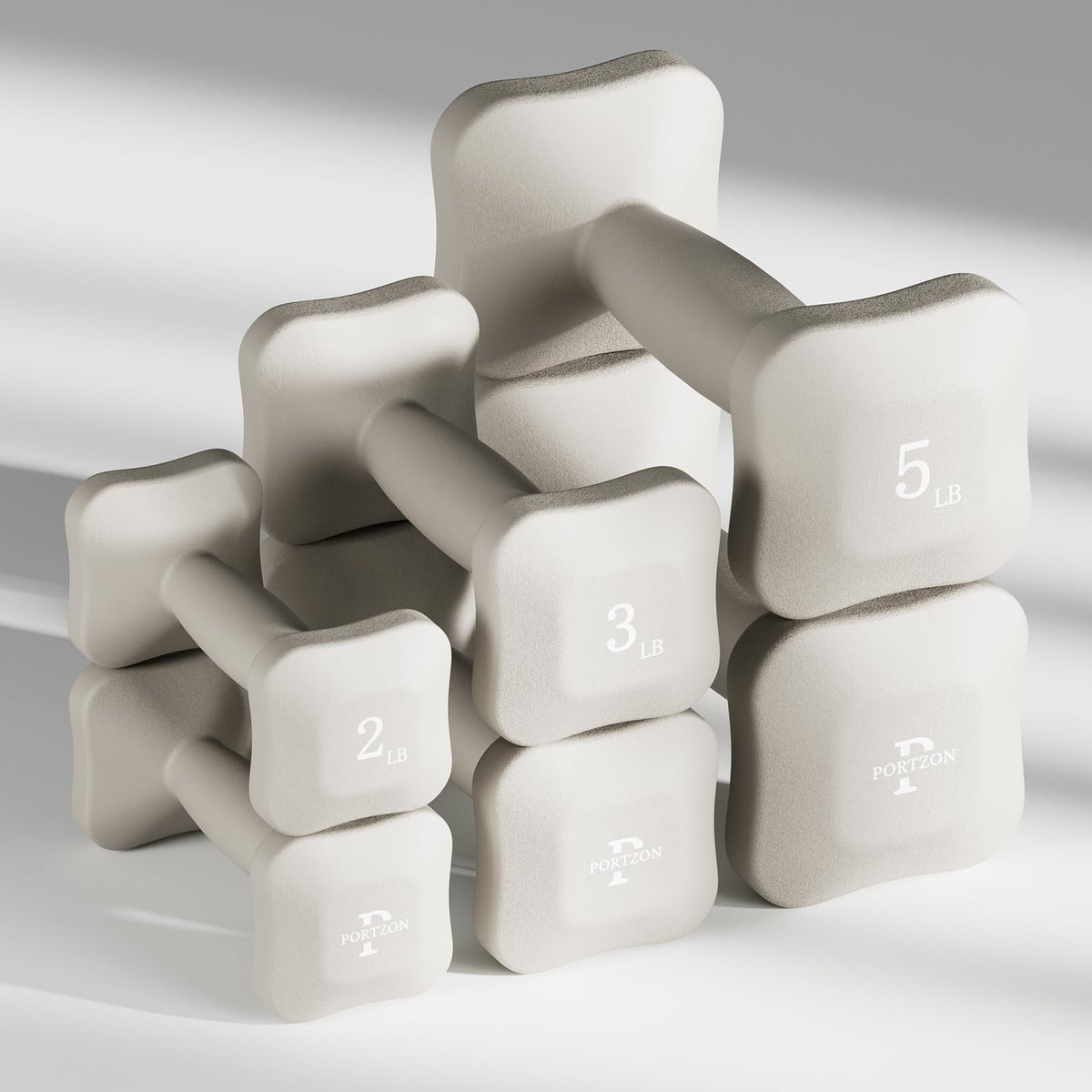 Neoprene-Coated Dumbbells Set of Two R126